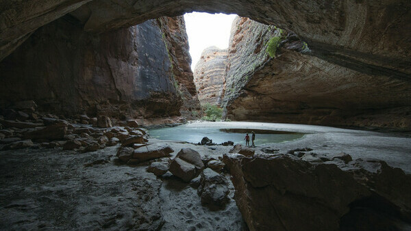 Tourism Western Australia: Cathedral Gorge in Purnululu National Park
